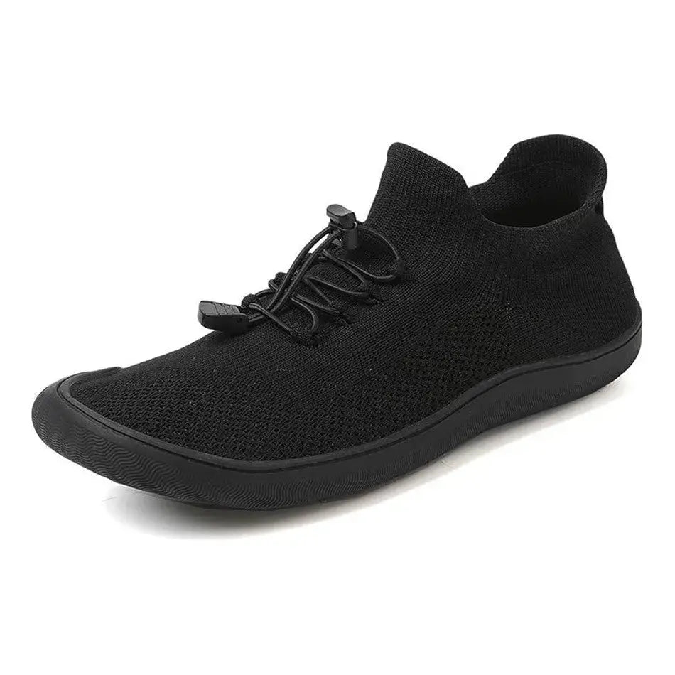 Women's Orthopaedic Knit Barefoot Low-Top Toggle Lace Shoes