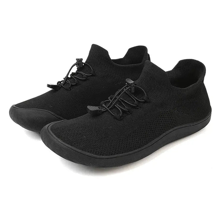 Women's Orthopaedic Knit Barefoot Low-Top Toggle Lace Shoes