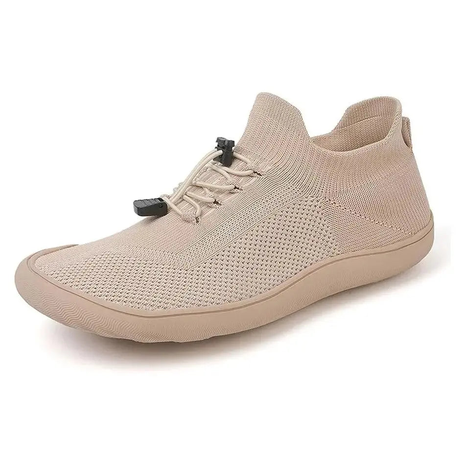 Women's Orthopaedic Knit Barefoot Low-Top Toggle Lace Shoes